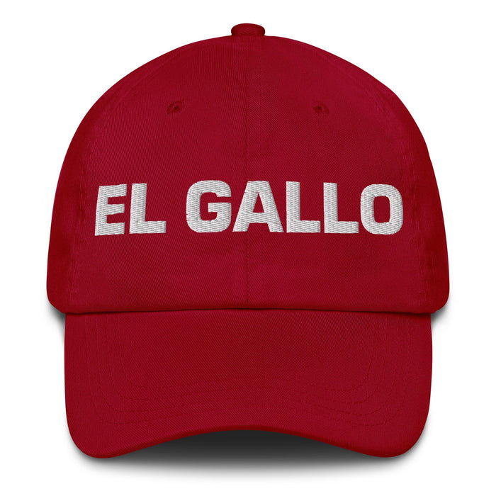 El Gallo The Rooster Mexican Spanish Pride Gift Regalo Dad Hat - Mexicada