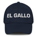 El Gallo The Rooster Mexican Spanish Pride Gift Regalo Dad Hat Mexicada Navy