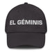 El Géminis The Gemini Mexican Spanish Pride Gift Regalo Dad Hat Mexicada Dark Grey