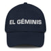 El Géminis The Gemini Mexican Spanish Pride Gift Regalo Dad Hat Mexicada Navy