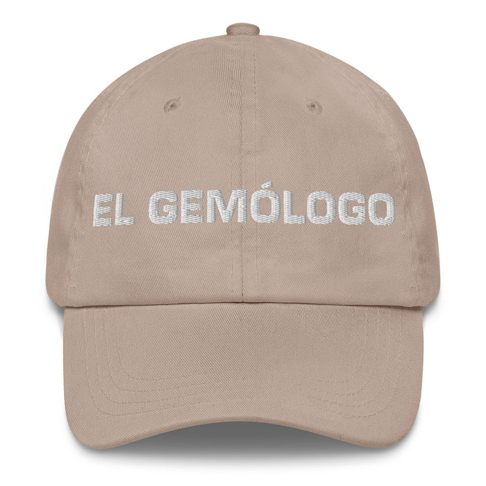 El Gemólogo The Gemologist Mexican Spanish Pride Gift Regalo Dad Hat - Mexicada