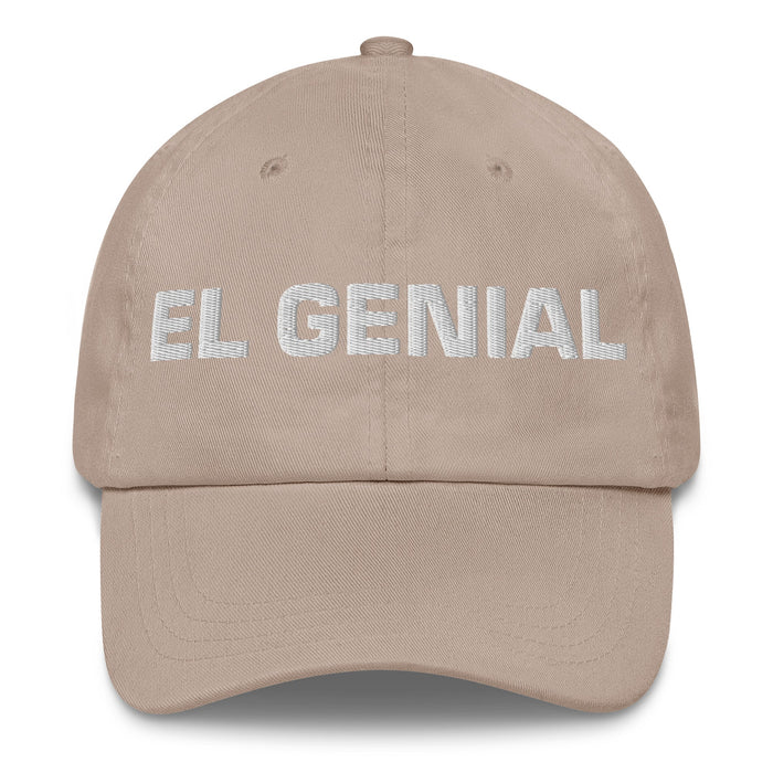 El Genial The Genius Mexican Spanish Pride Gift Regalo Dad Hat - Mexicada