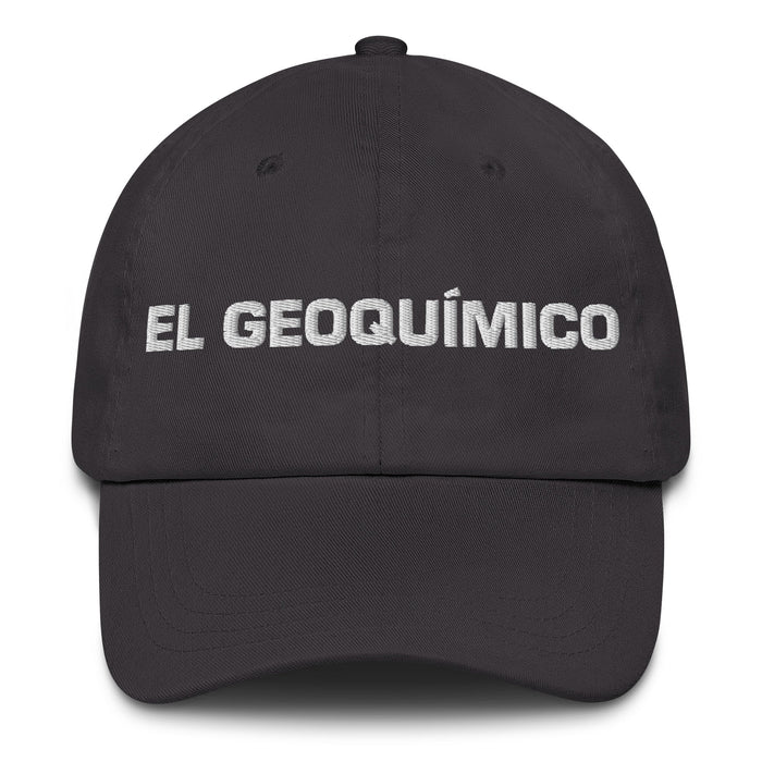 El Geoquímico The Geochemist Mexican Spanish Pride Gift Regalo Dad Hat - Mexicada