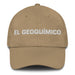 El Geoquímico The Geochemist Mexican Spanish Pride Gift Regalo Dad Hat Mexicada Khaki