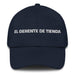 El Gerente De Tienda The Store Manager Mexican Spanish Pride Gift Regalo Dad Hat Mexicada Navy