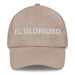 El Glorioso The Glorious One Mexican Spanish Pride Gift Regalo Dad Hat Mexicada Stone