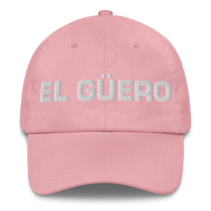 El Güero The Blondie Mexican Spanish Pride Gift Regalo Dad Hat Mexicada Pink