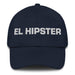 El Hipster The Hipster Mexican Spanish Pride Gift Regalo Dad Hat Mexicada Navy