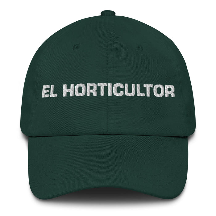 El Horticultor The Horticulturist Mexican Spanish Pride Gift Regalo Dad Hat - Mexicada