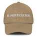 El Horticultor The Horticulturist Mexican Spanish Pride Gift Regalo Dad Hat Mexicada Khaki