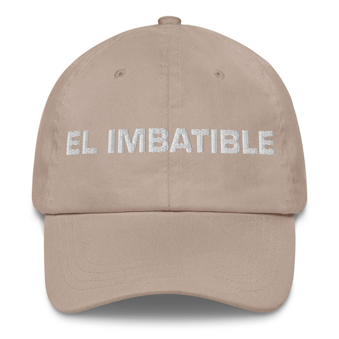 El Imbatible The Unbeatable Mexican Spanish Pride Gift Regalo Dad Hat - Mexicada