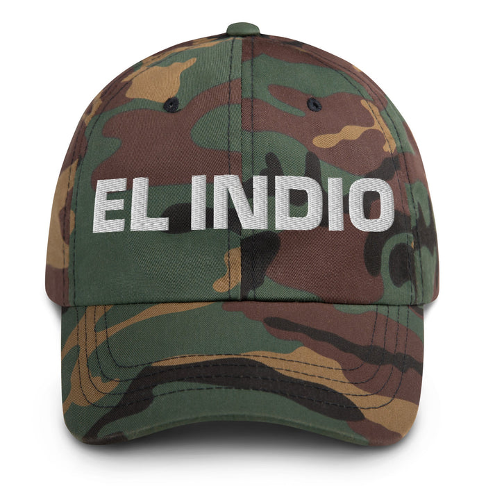 El Indio The Indian Mexican Spanish Pride Gift Regalo Dad Hat - Mexicada