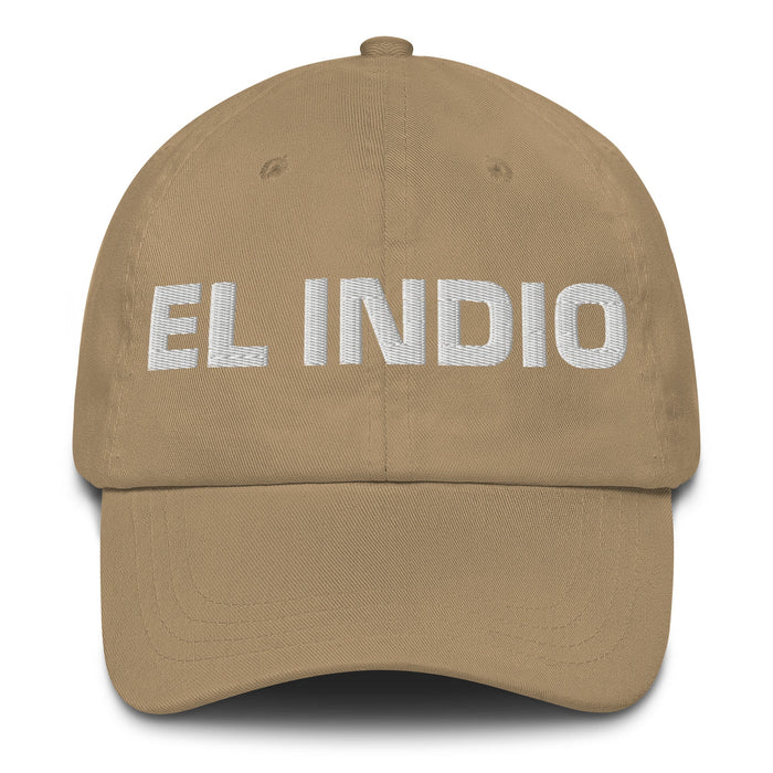 El Indio The Indian Mexican Spanish Pride Gift Regalo Dad Hat - Mexicada