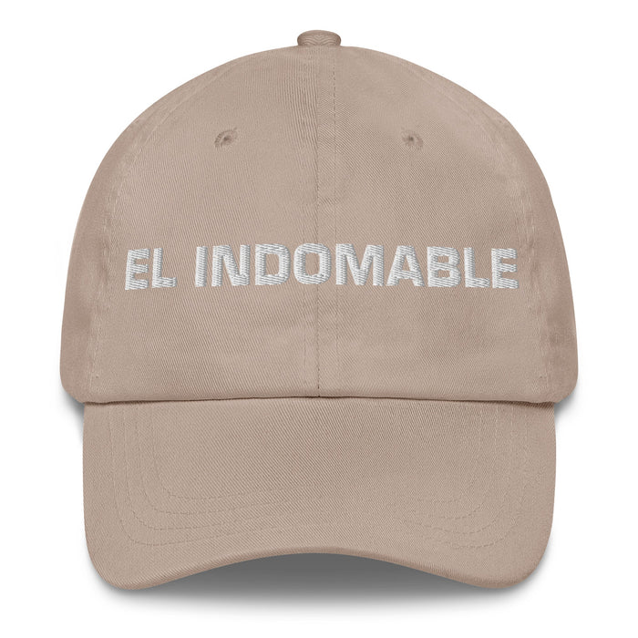 El Indomable Untamable Mexican Spanish Pride Gift Regalo Dad Hat - Mexicada