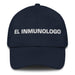 El Inmunologo The Immunologist Mexican Spanish Pride Gift Regalo Dad Hat Mexicada Navy