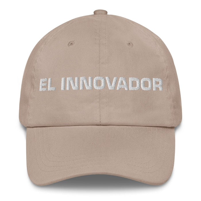 El Innovador The Innovator Mexican Spanish Pride Gift Regalo Dad Hat Mexicada Stone