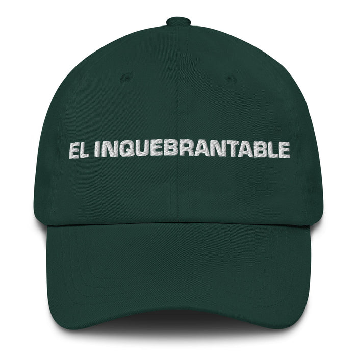 El Inquebrantable The Unbreakable One Mexican Spanish Pride Gift Regalo Dad Hat Mexicada Spruce