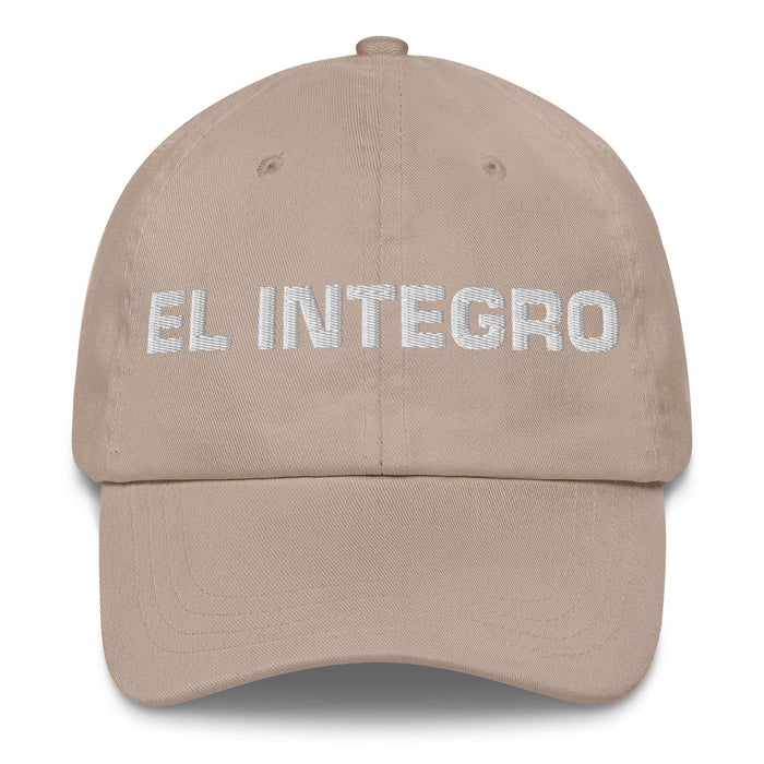 El Integro The Integrity One Mexican Spanish Pride Gift Regalo Dad Hat Mexicada Stone