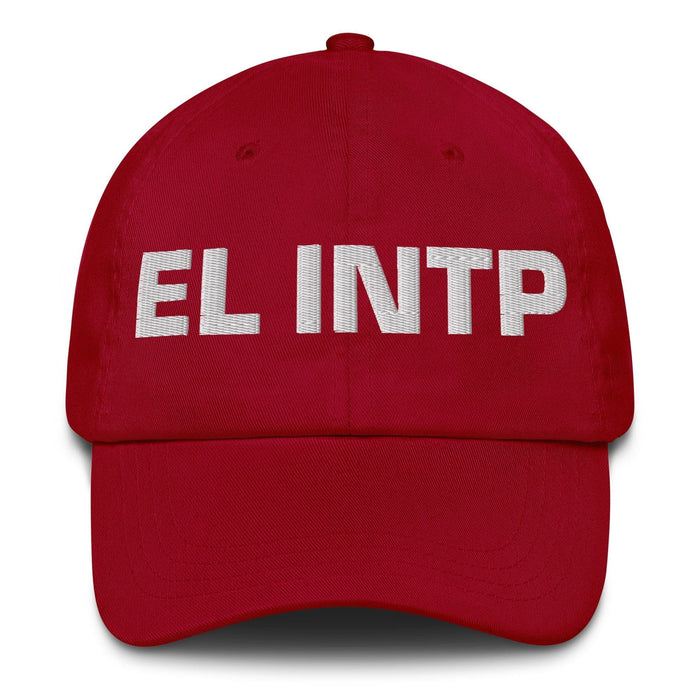 El Intp The Thinker Mexican Spanish Pride Gift Regalo Dad Hat Mexicada Cranberry