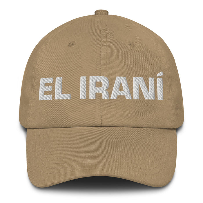 El Iraní The Iranian Mexican Spanish Pride Gift Regalo Dad Hat - Mexicada