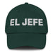 El Jefe The Chief / Boss Mexican Spanish Pride Gift Regalo Dad Hat Mexicada Spruce