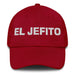 El Jefito The Little Boss Mexican Spanish Pride Gift Regalo Dad Hat Mexicada Cranberry