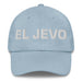 El Jevo The Girlfriend/Boyfriend Mexican Spanish Pride Gift Regalo Dad Hat Mexicada Light Blue