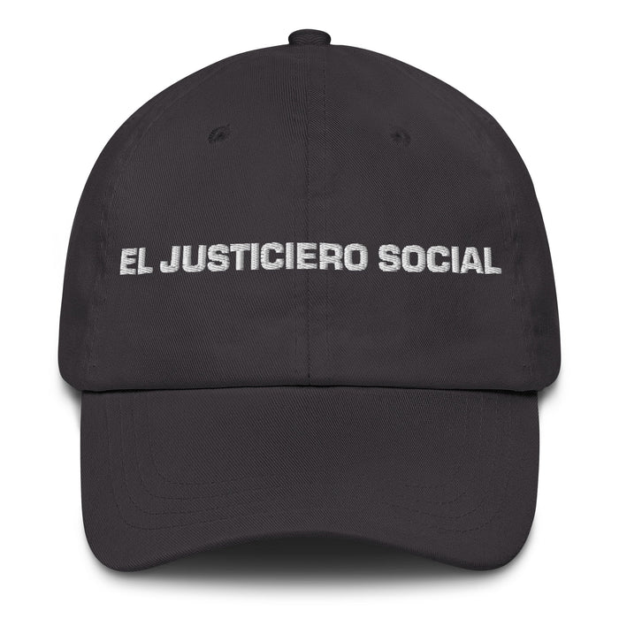 El Justiciero Social The Social Justice Advocate Mexican Spanish Pride Gift Regalo Dad Hat - Mexicada