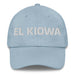 El Kiowa The Kiowa Mexican Spanish Pride Gift Regalo Dad Hat Mexicada Light Blue