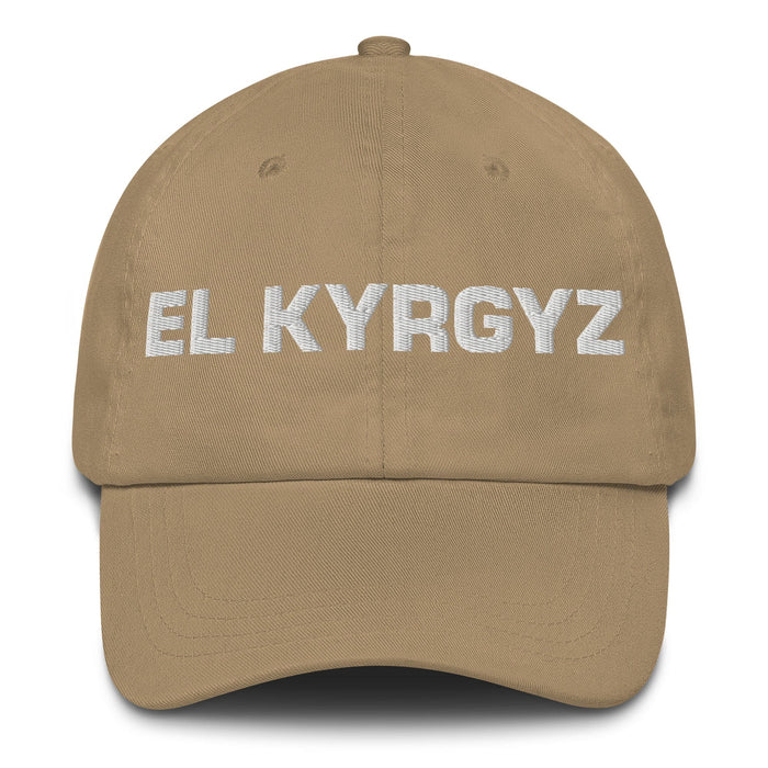 El Kyrgyz The Kyrgyz Mexican Spanish Pride Gift Regalo Dad Hat Mexicada Khaki