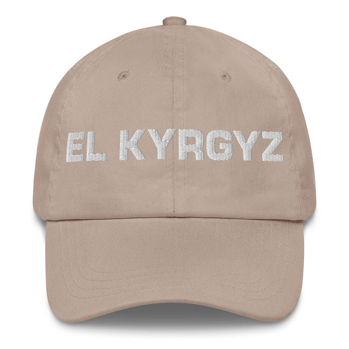 El Kyrgyz The Kyrgyz Mexican Spanish Pride Gift Regalo Dad Hat Mexicada Stone