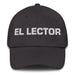 El Lector The Bookworm Mexican Spanish Pride Gift Regalo Dad Hat Mexicada Dark Grey