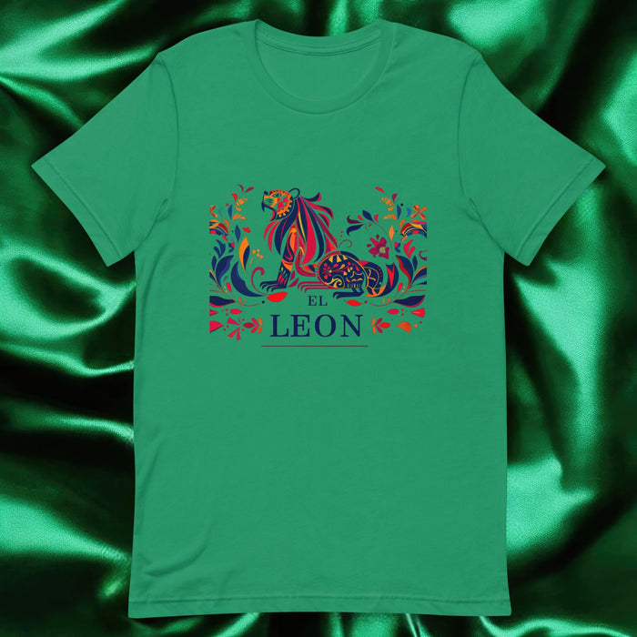 El León Exclusive Art Piece Home Office Work Mexican Spanish Pride Gift One-Of-A-Kind Unisex T-Shirt | E4 Mexicada Kelly / S