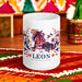 El León Exclusive Name Art Piece Home Office Work Coffee Mug Mexican Spanish Pride Gift Cup One-Of-A-Kind Calligraphy White Glossy Mug | E4 Mexicada 15 oz