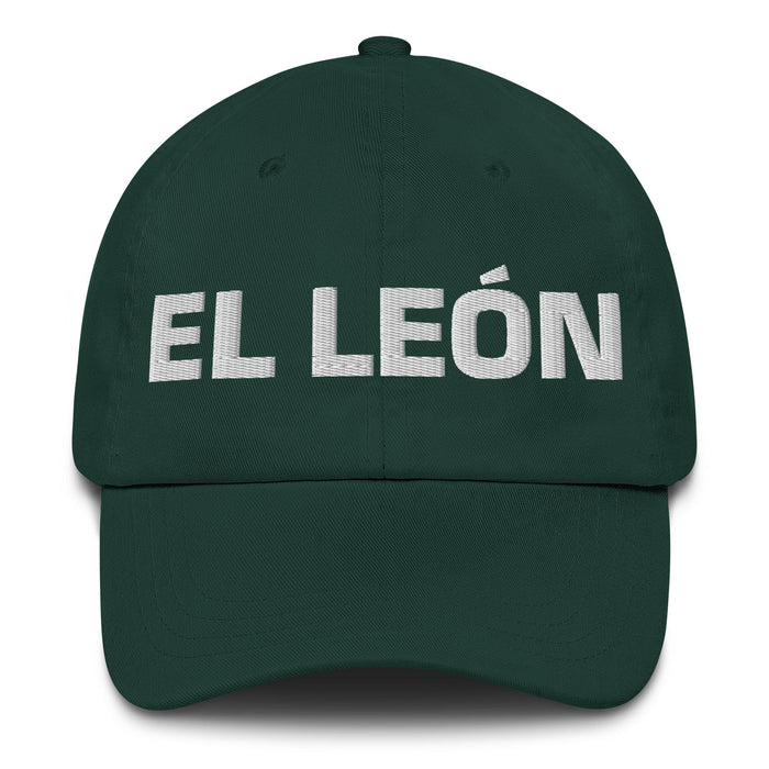 El León The Lion Mexican Spanish Pride Gift Regalo Dad Hat - Mexicada