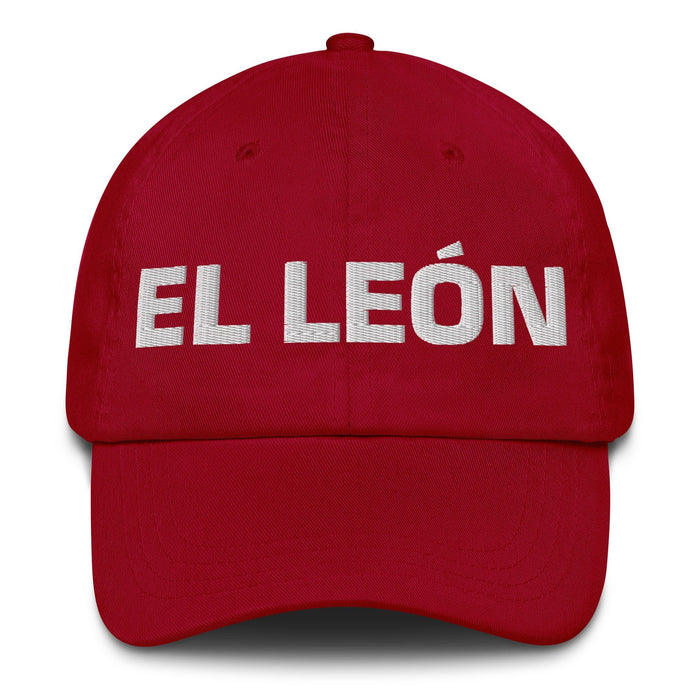 El León The Lion Mexican Spanish Pride Gift Regalo Dad Hat - Mexicada