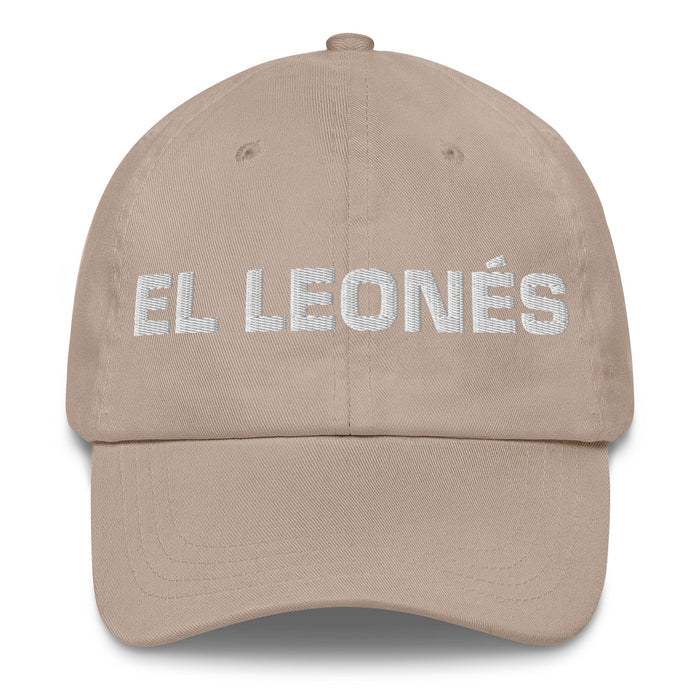 El Leonés The León Resident Mexican Spanish Pride Gift Regalo Dad Hat - Mexicada