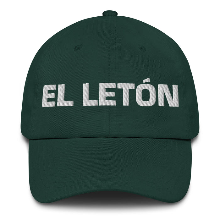 El Letón The Latvian Mexican Spanish Pride Gift Regalo Dad Hat - Mexicada