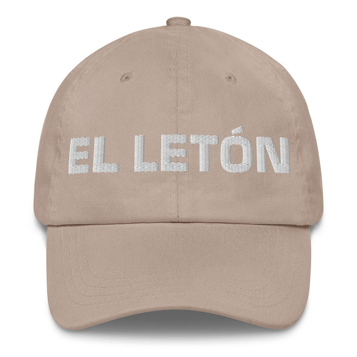 El Letón The Latvian Mexican Spanish Pride Gift Regalo Dad Hat - Mexicada