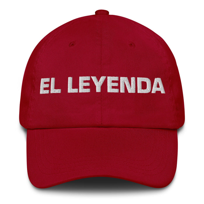 El Leyenda The Legend Mexican Spanish Pride Gift Regalo Dad Hat - Mexicada