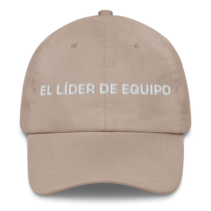 El Líder De Equipo The Team Leader Mexican Spanish Pride Gift Regalo Dad Hat Mexicada Stone