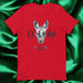 El Lobo Exclusive Art Piece Home Office Work Mexican Spanish Pride Gift One-Of-A-Kind Unisex T-Shirt | E8 Mexicada Red / S