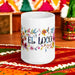 El Loco Exclusive Name Art Piece Home Office Work Coffee Mug Mexican Spanish Pride Gift Cup One-Of-A-Kind Calligraphy White Glossy Mug | E7 Mexicada 15 oz