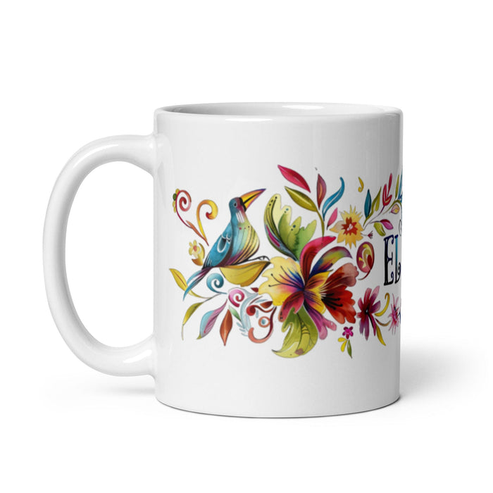 El Loco Exclusive Name Art Piece Home Office Work Coffee Mug Mexican Spanish Pride Gift Cup One-Of-A-Kind Calligraphy White Glossy Mug | E7 Mexicada