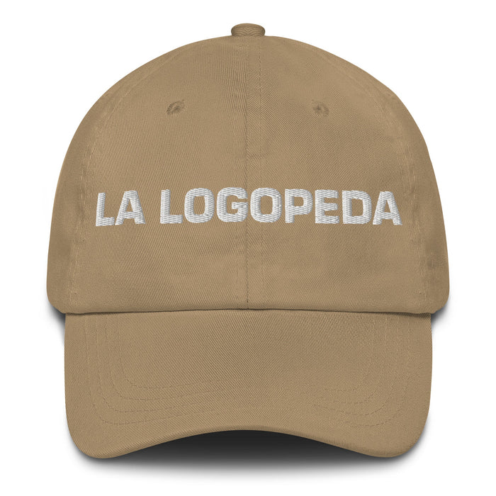 El Logopeda The Speech Therapist Mexican Spanish Pride Gift Regalo Dad Hat - Mexicada