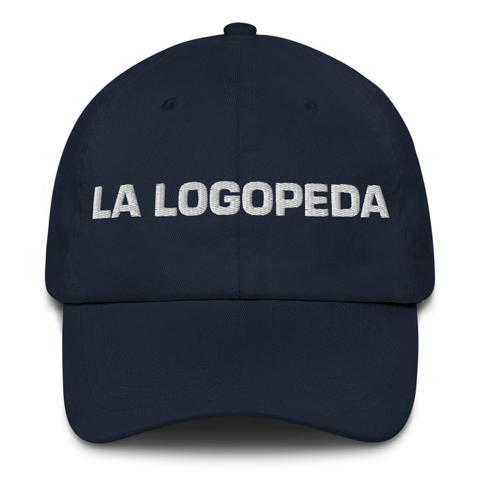 El Logopeda The Speech Therapist Mexican Spanish Pride Gift Regalo Dad Hat - Mexicada