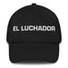 El Luchador The Fighter Mexican Spanish Pride Gift Regalo Dad Hat Mexicada Black