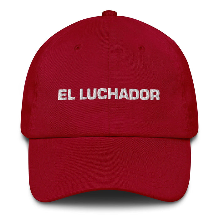 El Luchador The Wrestler Professional Lucha Libre Wrestling Mexico Dad Hat - Mexicada