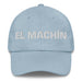 El Machín The Tough One Mexican Spanish Pride Gift Regalo Dad Hat Mexicada Light Blue