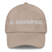 El Magnífico Mexican Spanish Pride Gift Regalo Dad Hat Mexicada Stone